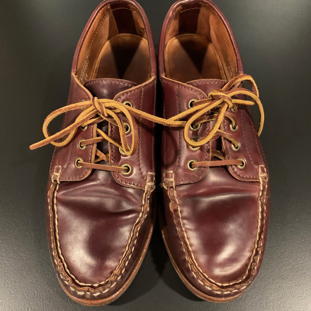 Rancourt, Custom Shell Cordovan, men's boat shoes